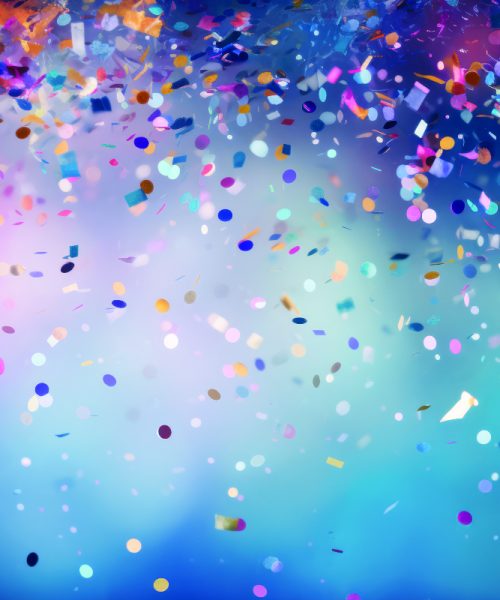 Stoffhintergrund buntes Konfetti